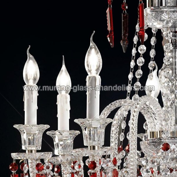 MURANO GLASS CHANDELIERSۥꥢͥ󥬥饹ǥꥢ8CIMAסW720H820mm