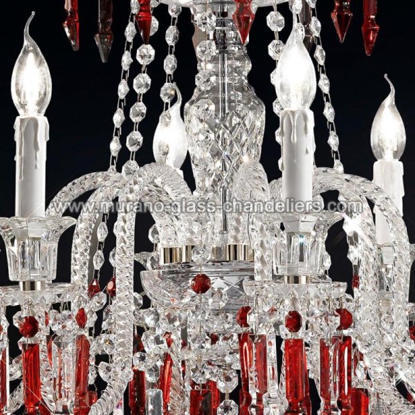 MURANO GLASS CHANDELIERSۥꥢͥ󥬥饹ǥꥢ8CIMAסW720H820mm