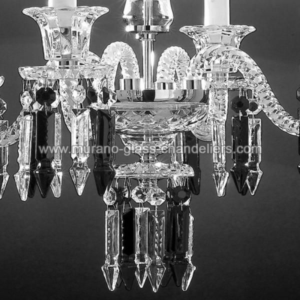 MURANO GLASS CHANDELIERSۥꥢͥ󥬥饹ڥȥ饤4CIMAסW550H700mm