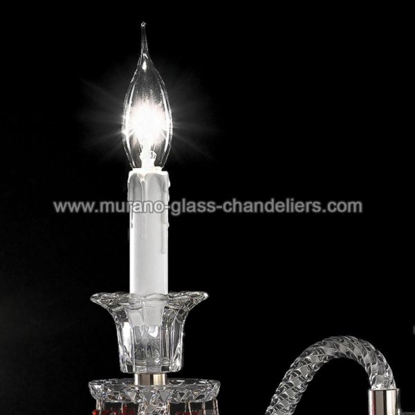 MURANO GLASS CHANDELIERSۥꥢͥ󥬥饹ơ֥饤2CIMAסW480H630mm