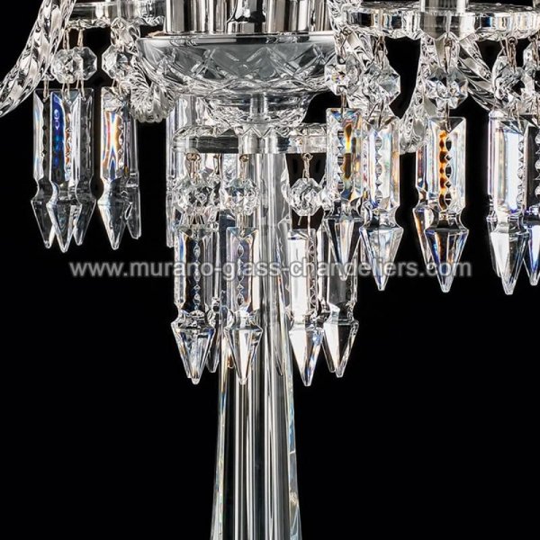 MURANO GLASS CHANDELIERSۥꥢͥ󥬥饹ơ֥饤4CIMAסW530H630mm