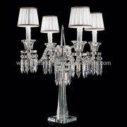 【MURANO GLASS CHANDELIERS】イタリア・ヴェネチアンガラステーブルライト4灯「CIMA」（W530×H630mm）<img class='new_mark_img2' src='https://img.shop-pro.jp/img/new/icons1.gif' style='border:none;display:inline;margin:0px;padding:0px;width:auto;' />