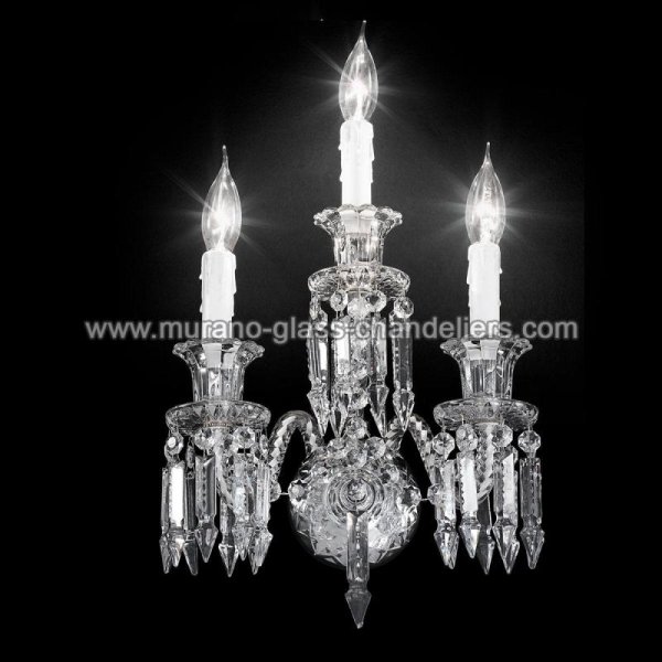 MURANO GLASS CHANDELIERSۥꥢͥ󥬥饹饤3CIMAסW350D180H460mm