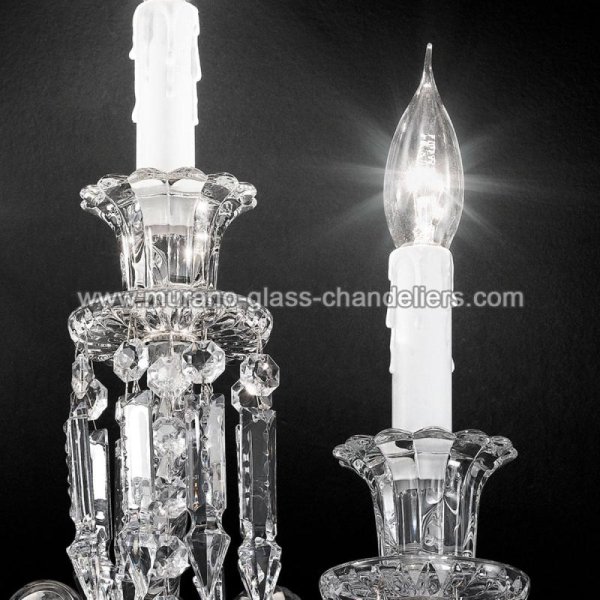 MURANO GLASS CHANDELIERSۥꥢͥ󥬥饹饤3CIMAסW350D180H460mm