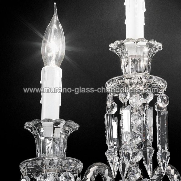 MURANO GLASS CHANDELIERSۥꥢͥ󥬥饹饤3CIMAסW350D180H460mm