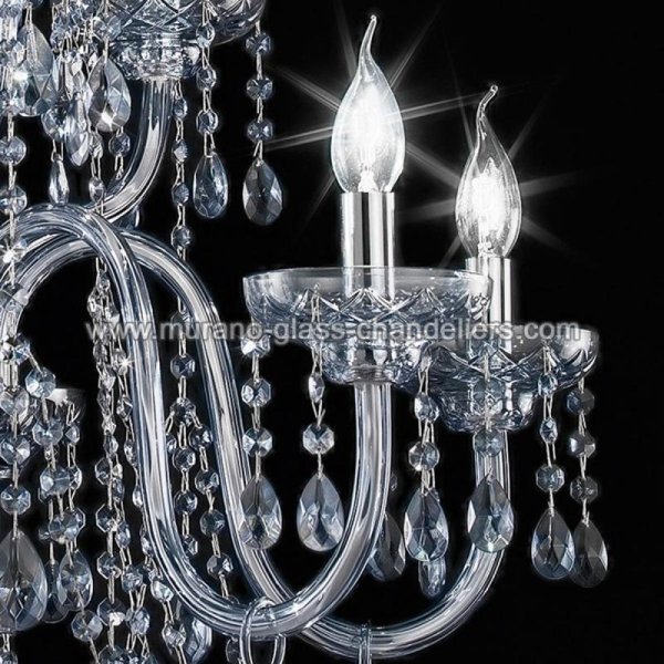 MURANO GLASS CHANDELIERSۥꥢͥ󥬥饹ǥꥢ9CIMABUEסW750H780mm