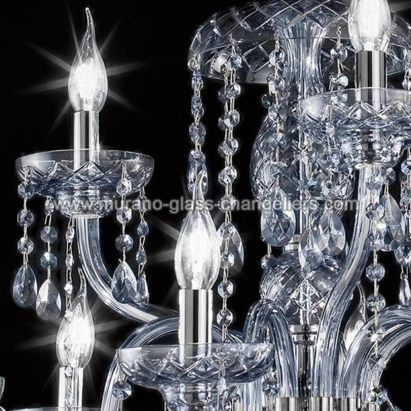 MURANO GLASS CHANDELIERSۥꥢͥ󥬥饹ǥꥢ9CIMABUEסW750H780mm