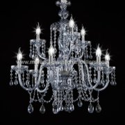 【MURANO GLASS CHANDELIERS】イタリア・ヴェネチアンガラスシャンデリア9灯「CIMABUE」（W750×H780mm）<img class='new_mark_img2' src='https://img.shop-pro.jp/img/new/icons1.gif' style='border:none;display:inline;margin:0px;padding:0px;width:auto;' />