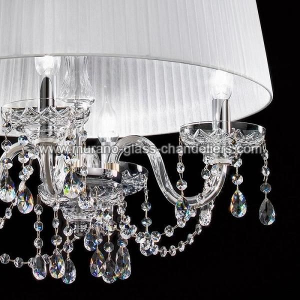 MURANO GLASS CHANDELIERSۥꥢͥ󥬥饹ڥȥ饤4CIMABUEסW550H600mm