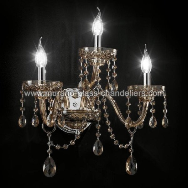 MURANO GLASS CHANDELIERSۥꥢͥ󥬥饹饤3CIMABUEסW460D280H460mm