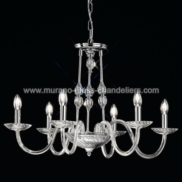 MURANO GLASS CHANDELIERSۥꥢͥ󥬥饹ǥꥢ6GENTILESCHIסW750H550mm