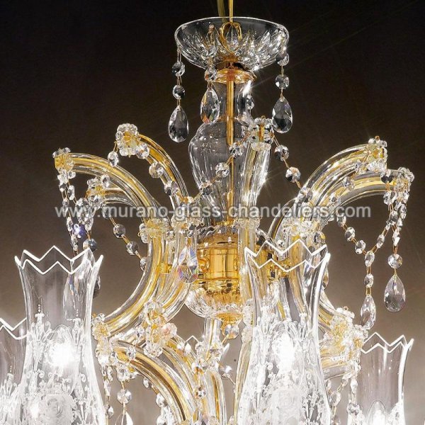 MURANO GLASS CHANDELIERSۥꥢͥ󥬥饹ǥꥢ8MICHELANGELOסW700H1000mm