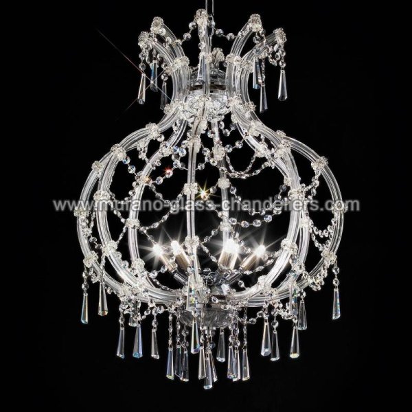 MURANO GLASS CHANDELIERSۥꥢͥ󥬥饹ǥꥢ6MODIGLIANIסW530H660mm