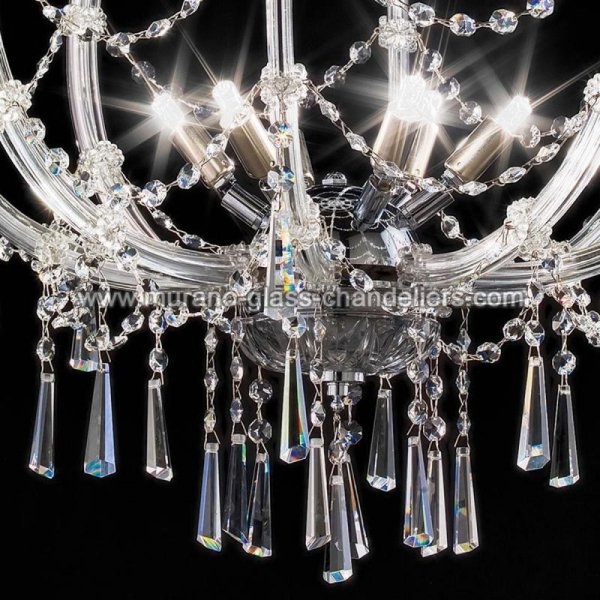 MURANO GLASS CHANDELIERSۥꥢͥ󥬥饹ǥꥢ6MODIGLIANIסW530H660mm