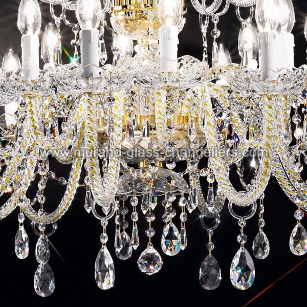 MURANO GLASS CHANDELIERSۥꥢͥ󥬥饹ǥꥢ16SIGNORINIסW940H800mm