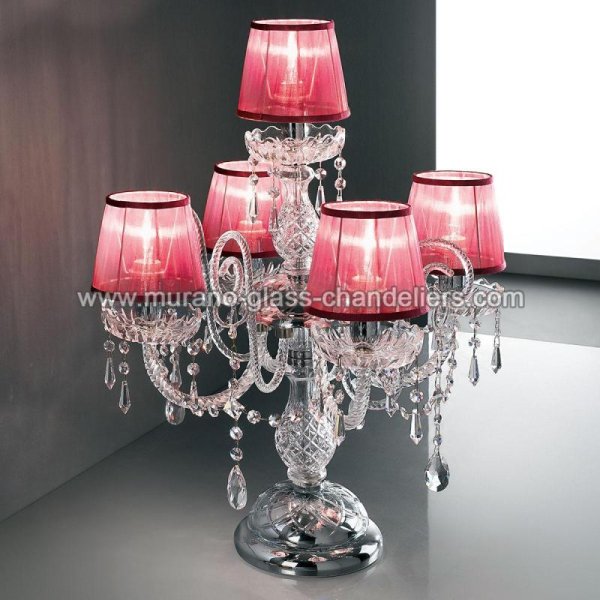 MURANO GLASS CHANDELIERSۥꥢͥ󥬥饹ơ֥饤5SIGNORINIסW500H680mm