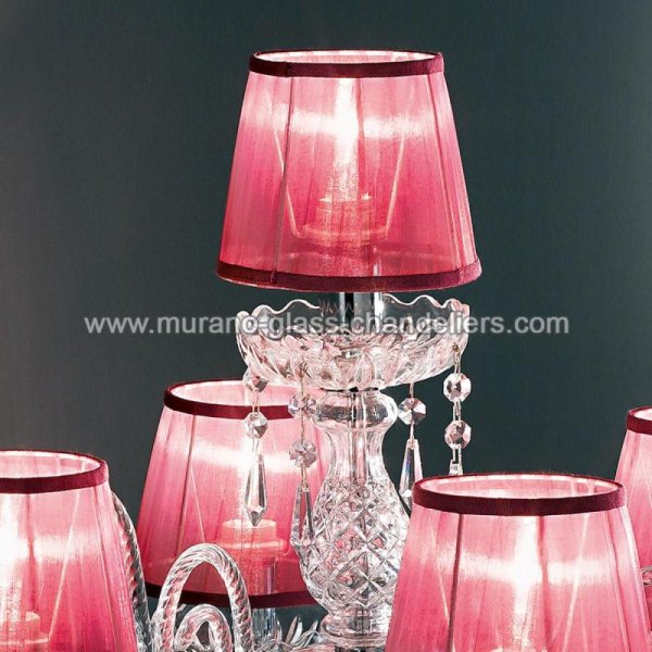 MURANO GLASS CHANDELIERSۥꥢͥ󥬥饹ơ֥饤5SIGNORINIסW500H680mm