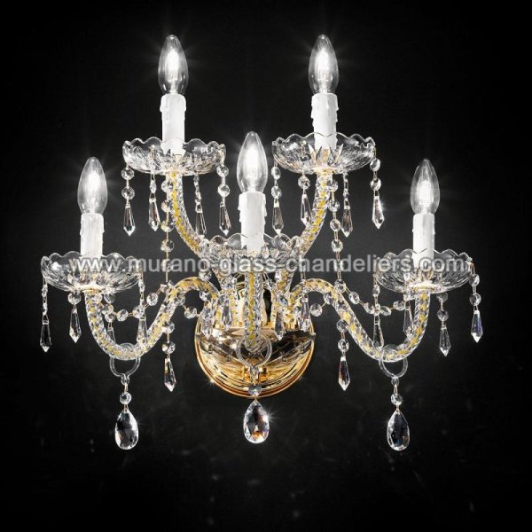 MURANO GLASS CHANDELIERSۥꥢͥ󥬥饹饤5SIGNORINIסW500D320H400mm