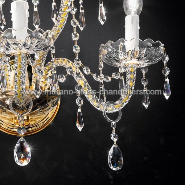 MURANO GLASS CHANDELIERSۥꥢͥ󥬥饹饤5SIGNORINIסW500D320H400mm