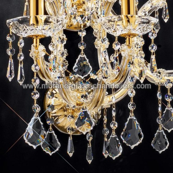 MURANO GLASS CHANDELIERSۥꥢͥ󥬥饹饤7SPILIMBERGOסW430D400H470mm