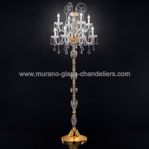 MURANO GLASS CHANDELIERSۥꥢͥ󥬥饹ե饤8VERONESEסW690H1900mm