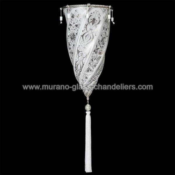 MURANO GLASS CHANDELIERSۥꥢͥ󥬥饹饤1DAMASCOסW180D120H570mm