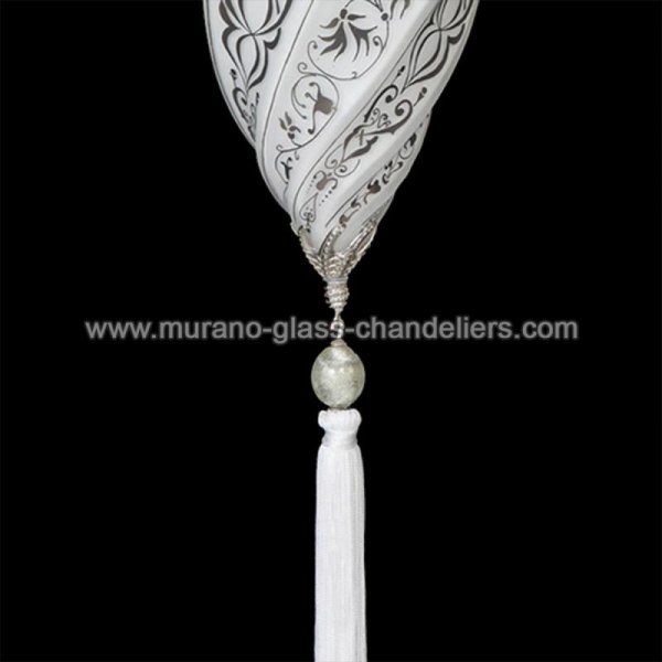 MURANO GLASS CHANDELIERSۥꥢͥ󥬥饹饤1DAMASCOסW180D120H570mm