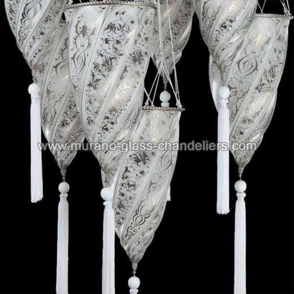 MURANO GLASS CHANDELIERSۥꥢͥ󥬥饹ǥꥢ7ISTANBULסW770H1480mm