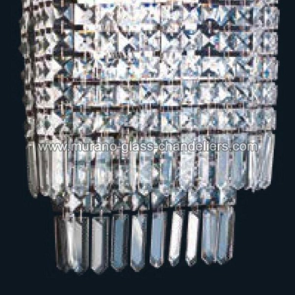 MURANO GLASS CHANDELIERSۥꥢͥ󥬥饹饤2ALISTARסW260H380mm