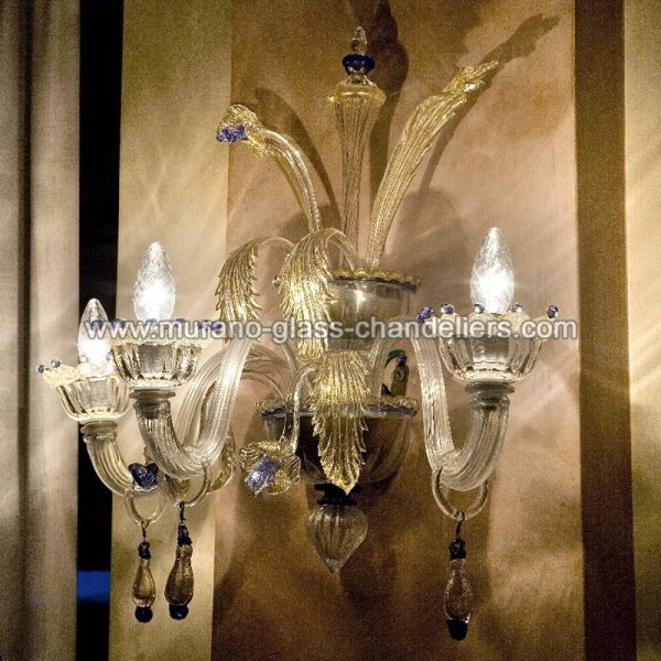 MURANO GLASS CHANDELIERSۥꥢͥ󥬥饹饤3ALLEGROסW500D350H450mm