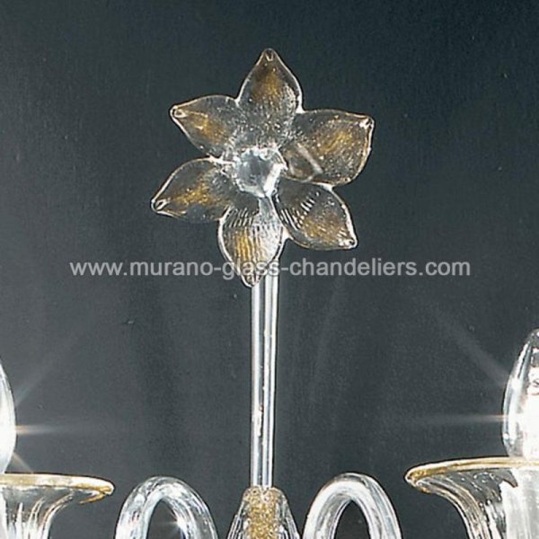 MURANO GLASS CHANDELIERSۥꥢͥ󥬥饹饤2ALLOROסW350D280H400mm