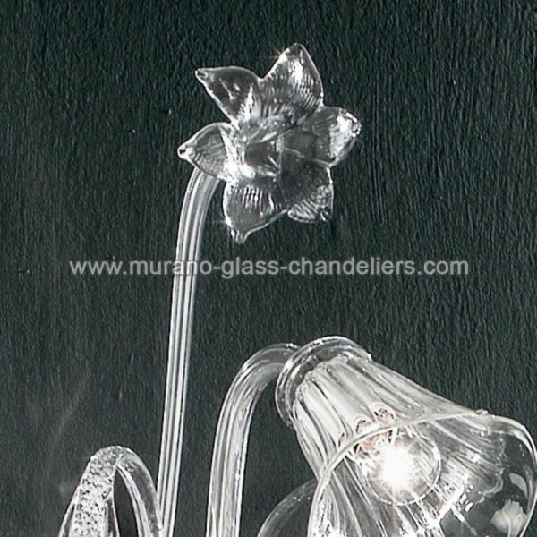 MURANO GLASS CHANDELIERSۥꥢͥ󥬥饹饤1AMANITAסW300D370H400mm