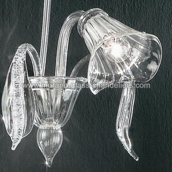 MURANO GLASS CHANDELIERSۥꥢͥ󥬥饹饤1AMANITAסW300D370H400mm