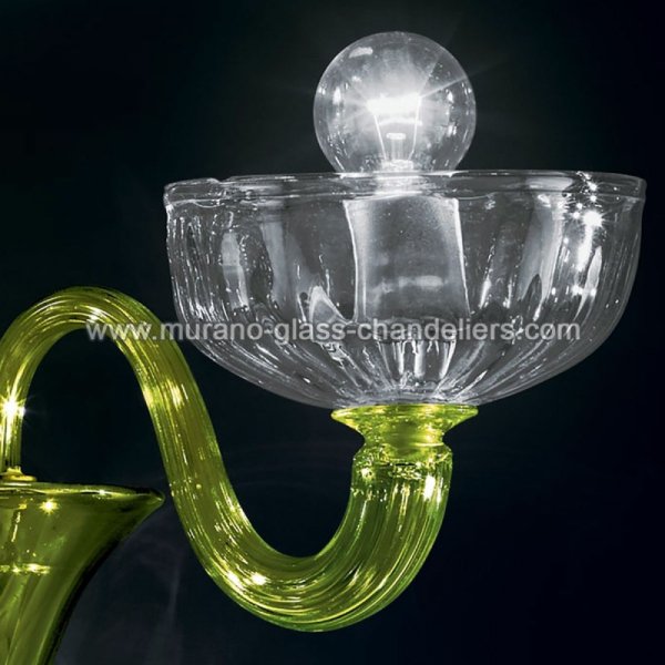 MURANO GLASS CHANDELIERSۥꥢͥ󥬥饹饤3ANDRONICOסW400D300H350mm