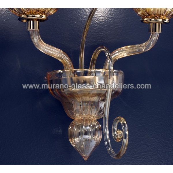 MURANO GLASS CHANDELIERSۥꥢͥ󥬥饹饤2BASSANIOסW400D220H380mm