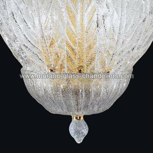 MURANO GLASS CHANDELIERSۥꥢͥ󥬥饹饤5CANDANCEסW400H640mm