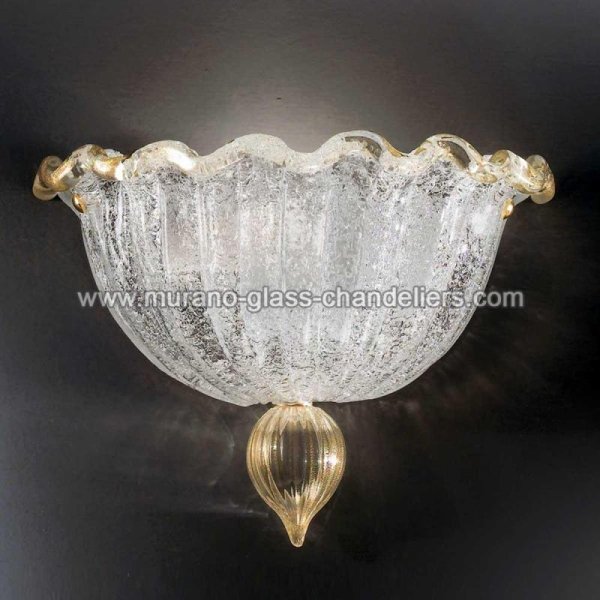 MURANO GLASS CHANDELIERSۥꥢͥ󥬥饹饤1CONCHIGLIAסW210D140H210mm