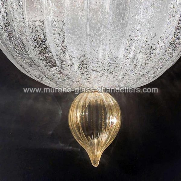 MURANO GLASS CHANDELIERSۥꥢͥ󥬥饹饤1CONCHIGLIAסW210D140H210mm