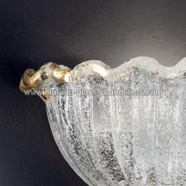 MURANO GLASS CHANDELIERSۥꥢͥ󥬥饹饤1CONCHIGLIAסW210D140H210mm