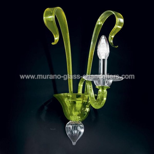 MURANO GLASS CHANDELIERSۥꥢͥ󥬥饹饤1ETEREסW300D290H400mm