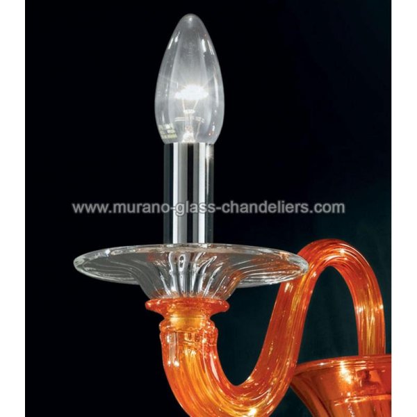 MURANO GLASS CHANDELIERSۥꥢͥ󥬥饹饤2ETEREסW350D240H500mm