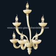 【MURANO GLASS CHANDELIERS】イタリア・ヴェネチアンガラスウォールライト5灯「FATEH」（W300×H600mm）<img class='new_mark_img2' src='https://img.shop-pro.jp/img/new/icons1.gif' style='border:none;display:inline;margin:0px;padding:0px;width:auto;' />