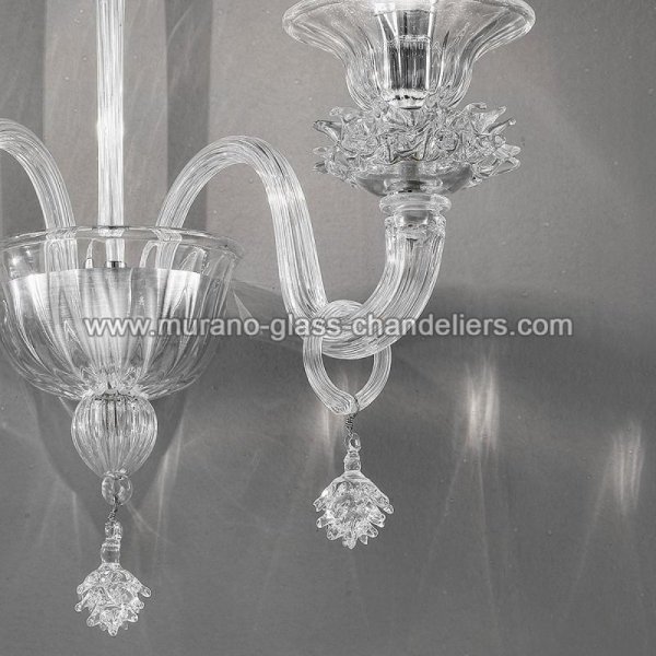 MURANO GLASS CHANDELIERSۥꥢͥ󥬥饹饤2FATIMAסW450D300H450mm