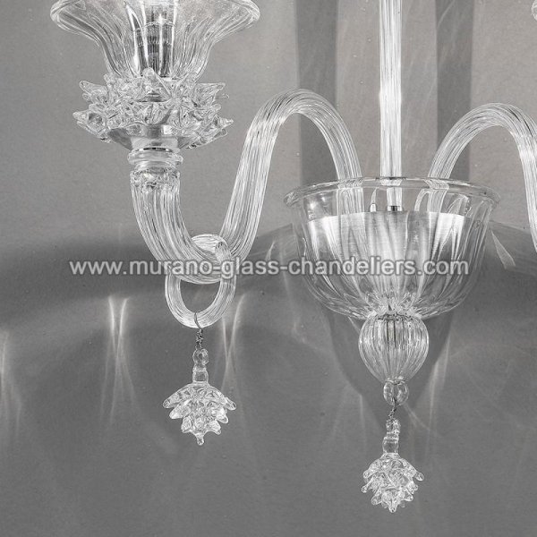 MURANO GLASS CHANDELIERSۥꥢͥ󥬥饹饤2FATIMAסW450D300H450mm