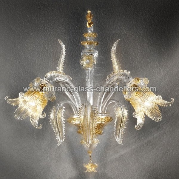 MURANO GLASS CHANDELIERSۥꥢͥ󥬥饹饤2FENICEסW480H450mm