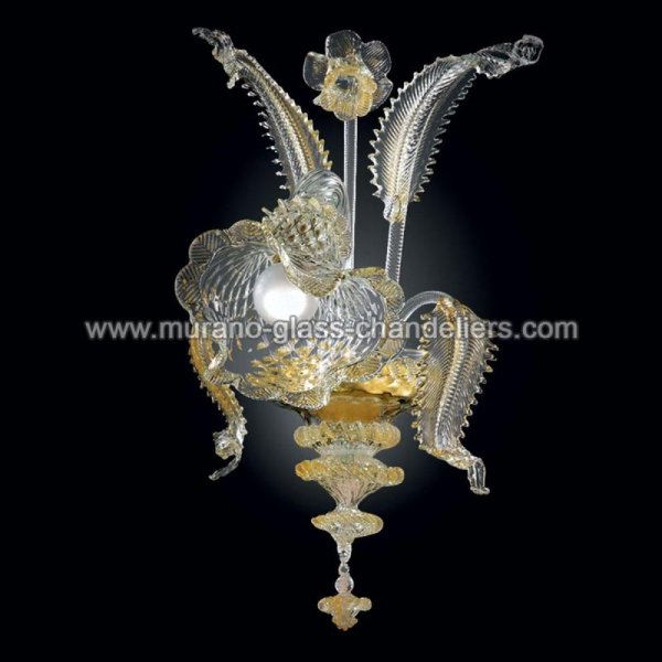 MURANO GLASS CHANDELIERSۥꥢͥ󥬥饹饤1GAIAסW300D330H370mm