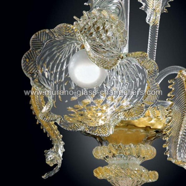 MURANO GLASS CHANDELIERSۥꥢͥ󥬥饹饤1GAIAסW300D330H370mm