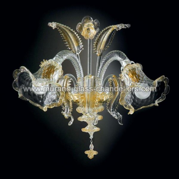 MURANO GLASS CHANDELIERSۥꥢͥ󥬥饹饤2GAIAסW350D300H370mm