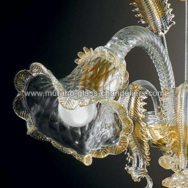 MURANO GLASS CHANDELIERSۥꥢͥ󥬥饹饤2GAIAסW350D300H370mm