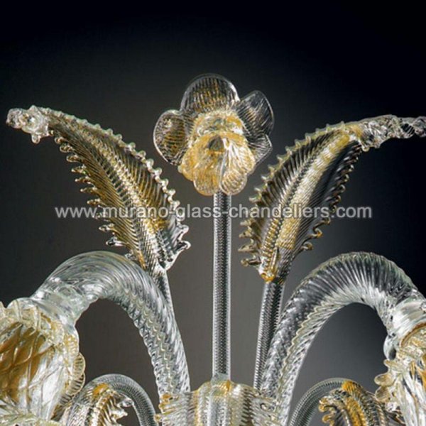 MURANO GLASS CHANDELIERSۥꥢͥ󥬥饹饤2GAIAסW350D300H370mm